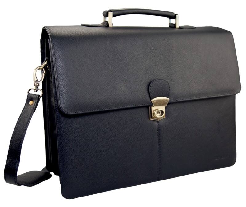 Monolith Briefcase 3193 39 x 11 x 30 cm Black