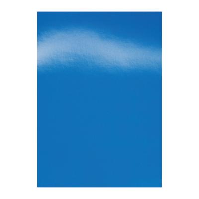 GBC HiGloss Binding Covers A4 Cardboard 250 gsm Blue Pack of 100