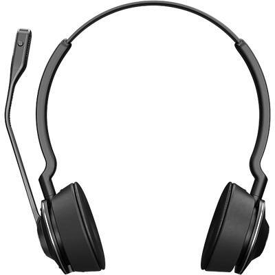 Jabra ENGAGE 65 Wireless Stereo Headset Over the Head With Noise Cancellation With Microphone Black