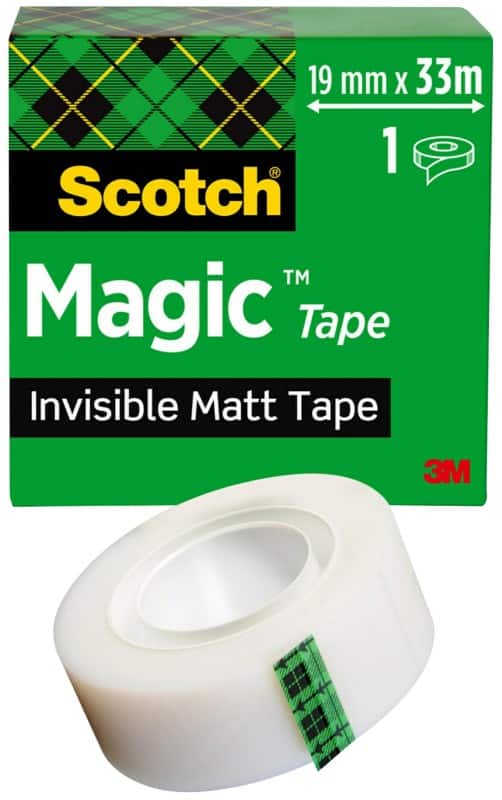 Scotch Tape Magic 810 Transparent 19 mm (W) x 33 m (L) Cellulose