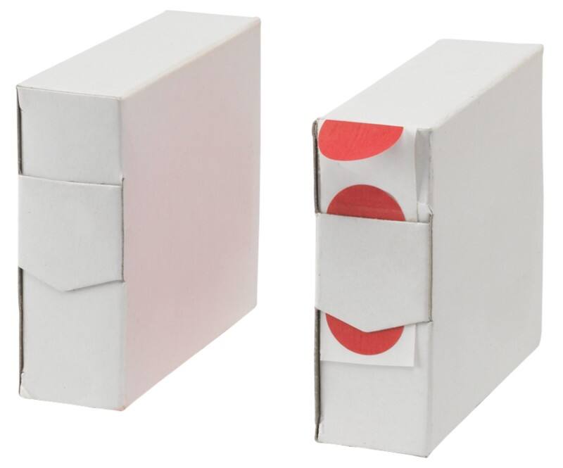 25CSA-RD Labels 25 mm Red 1000 Labels