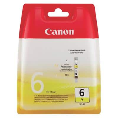 Canon BCI-6Y Original Ink Cartridge Yellow