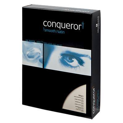 Conqueror A4 Watermarked Paper Cream 100 gsm Smooth 500 Sheets