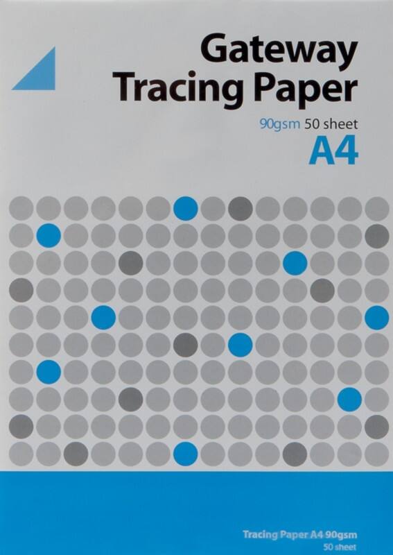 Gateway Tracing Paper A4 90 gsm 50 Sheets