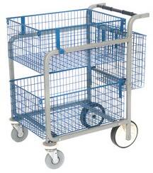 Val-U-Mail Large Mail Trolley 30-45 kg Blue, Grey 51 x 91 cm