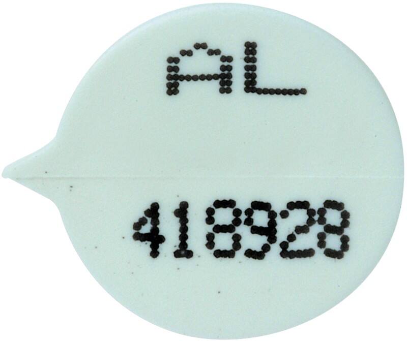 Val-U-Mail Security Seals 105 x 105 mm White Pack of 500