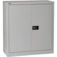 Bisley Regular Door Cupboard Steel Lockable 914 x 400 x 1,000 mm Grey