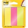 Post-it Index Flags Assorted Plain Not perforated Special format 3 Packs of 100 Strips