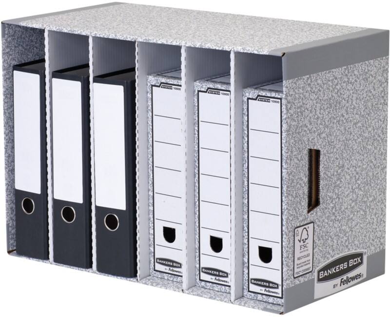 Bankers Box Cardboard File Storage Grey