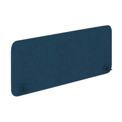 Desk Screen GE4 Fabric Wrapped 1200 x 350 mm Blue
