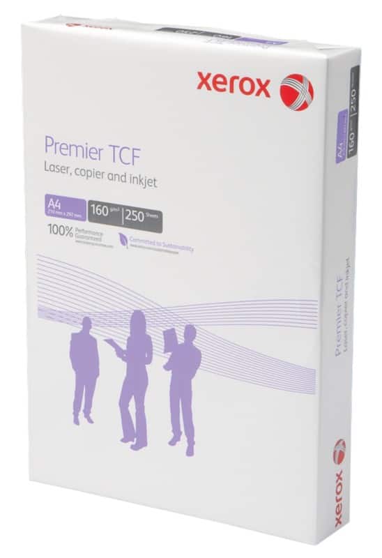 Xerox Premier A4 Printer Paper White 160 gsm Smooth 250 Sheets