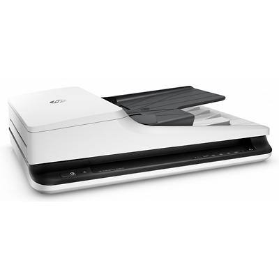 HP A4 Flatbet Scanner 2500 f1 600 dpi Black, White