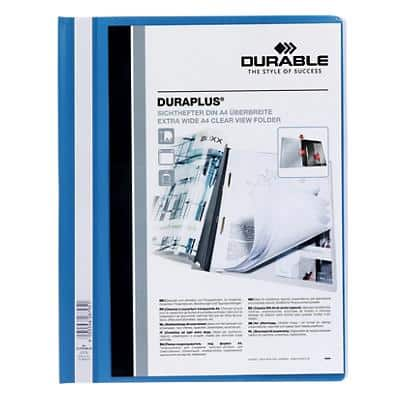 DURABLE Report File DURAPLUS A4+ Blue PVC