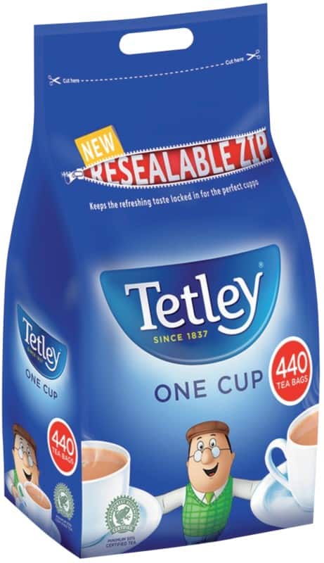 Tetley Black Tea Bags Pack of 440