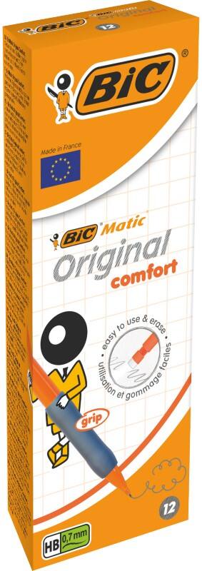 BIC Mechanical Pencil Matic Medium Assorted Pack of 12