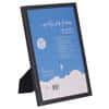 Niceday Wall Mountable Wooden Certificate Frame 978931 A4 294 x 210 mm Black
