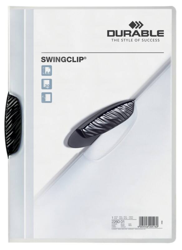 DURABLE Swing Clip Original 2260-01 A4 Black