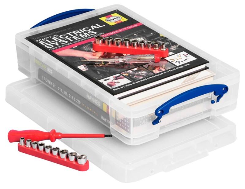 Really Useful Box Plastic Storage 4 Litre 395 x 255 x 85 mm