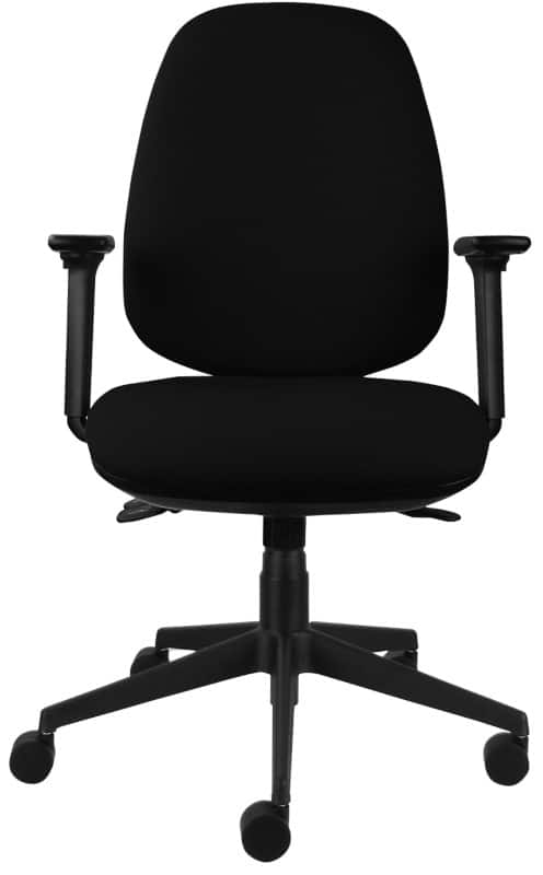 Black Energi-24 Ergonomic Office Chair with Tilt