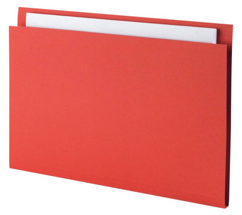 Guildhall Square Cut Folder Red Manila 315 gsm Pack of 100