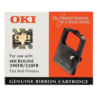 OKI Printer Ribbon 320, 390 Black
