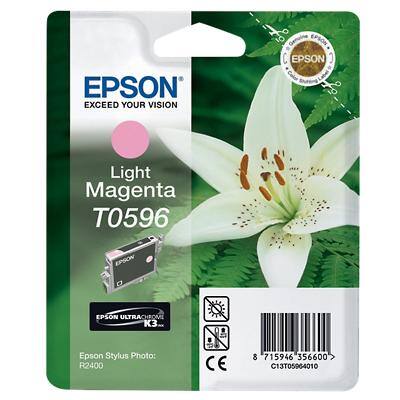 Epson T0596 Original Ink Cartridge C13T05964010 Light Magenta