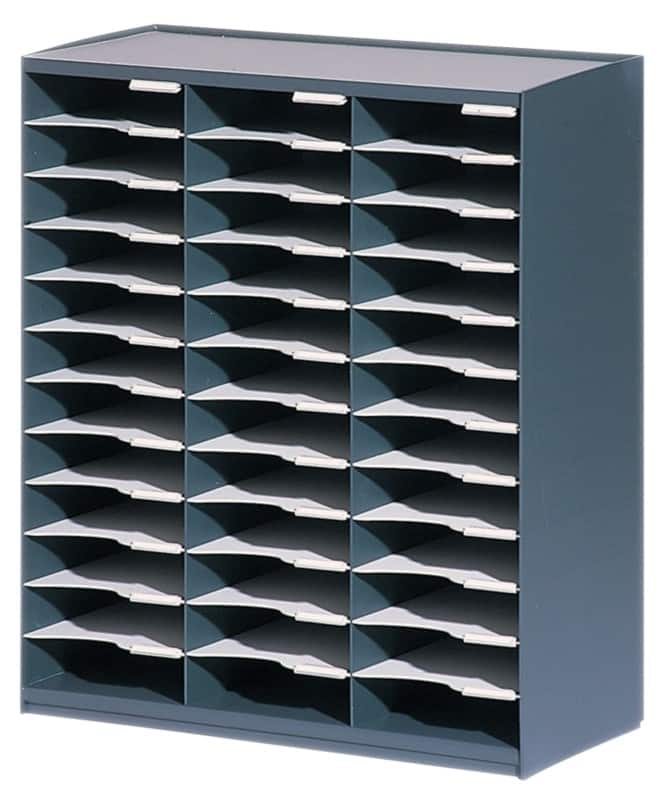 Paperflow Paper Sorter A4 PS (Polystyrene), Steel Black, Grey 67.4 x 30.8 x 79.1 cm