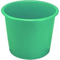 Waste Bin 14 L Green Polypropylene
