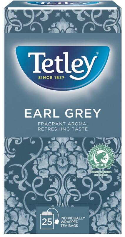 Tetley Earl Grey Tea Bags Pack of 25