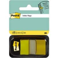 Post-it Index Flags Yellow Plain Not perforated Special format 50 Strips