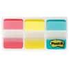 Post-it Index Flags Assorted Plain Special format 3 Packs of 22 Strips