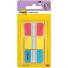 Post-it Index Flags Assorted Plain Special format 3 Packs of 22 Strips