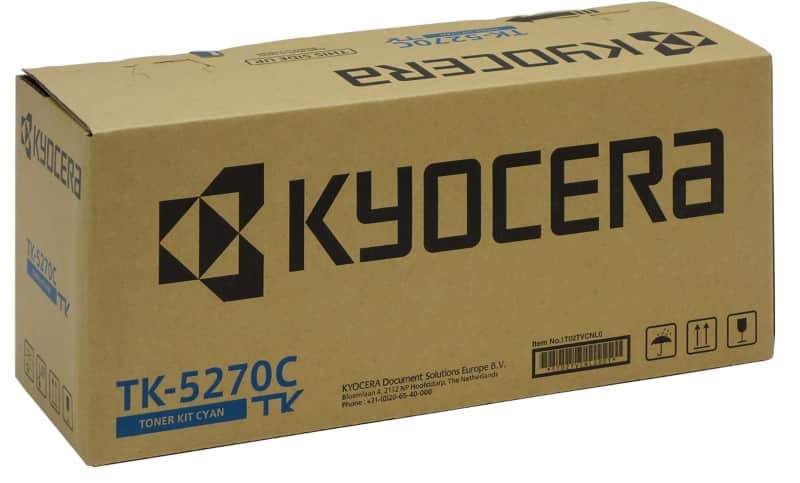 Kyocera TK-5270C Original Toner Cartridge Cyan