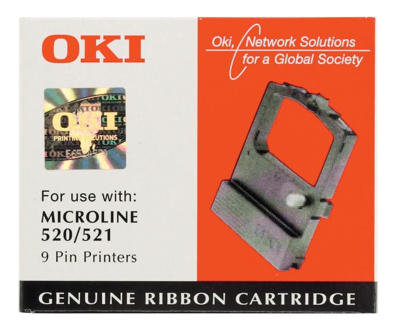 OKI Printer Ribbon ML520 Black