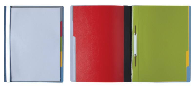 DURABLE Divisoflex 255706 A4 Blue PVC Pack of 5