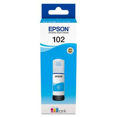 Epson 102 Original Ink Bottle C13T03R240 Cyan 70 ml