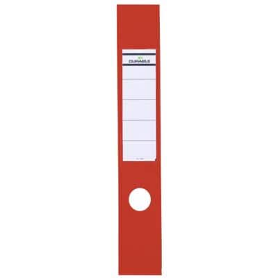 DURABLE ORDOFIX Labels 60 mm Red Pack of 10