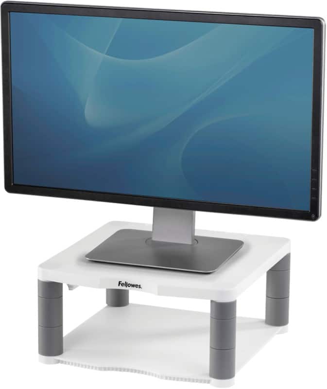 Fellowes Monitor Riser Height Adjustable 21 " 336 x 342 x 1,682 mm Silver