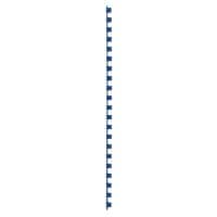 GBC Plastic Binding Combs Blue 8 mm 45 Sheets A4 Pack of 100