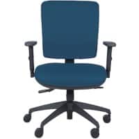 Energi-24 Office Chair Synchro Tilt Fabric Height-Adjustable Armrest Height-adjustable Seat Blue 150 kg Intensive