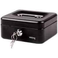 Office Depot Money Box with Key Lock 153 x 120 x 70mm Black