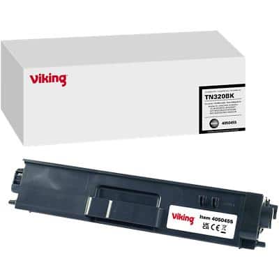 Compatible Viking Brother TN-320BK Toner Cartridge Black