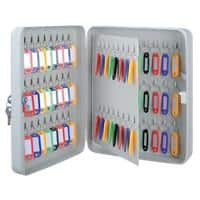 Office Depot Key Cabinet with Key Lock and 80 Hooks 240 x 80 x 300mm