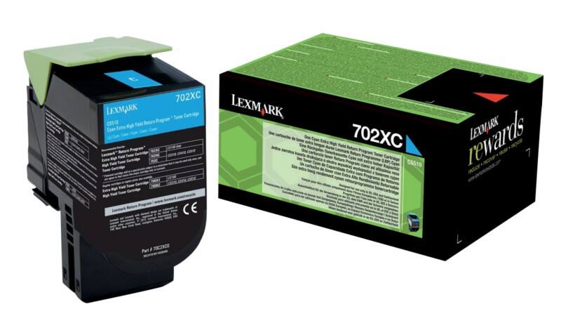 Lexmark Original Toner Cartridge 70C2XC0 Cyan