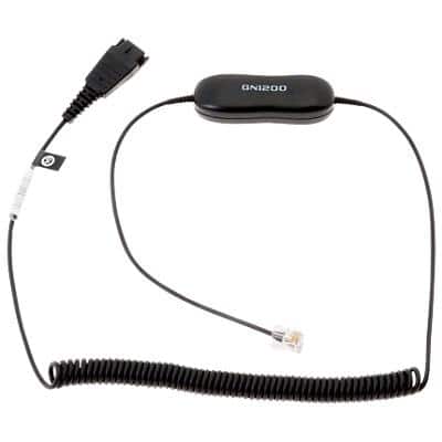 Jabra Universal Coiled Cable GN1200 Black