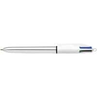 BIC 4 Colours Shine Ballpoint Pen Multicolour Medium 0.4 mm Refillable