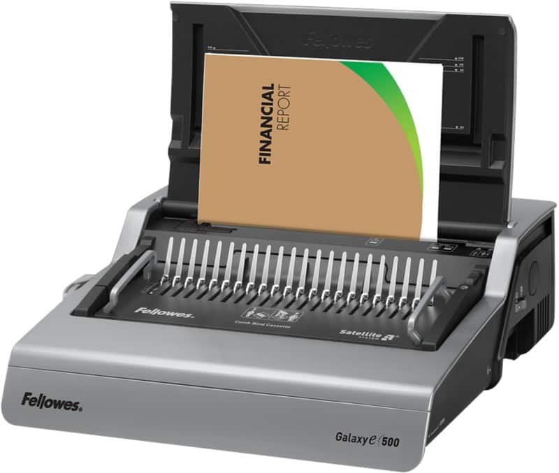 Fellowes Galaxy-E 500 Electric Comb Binding Machine 500 Sheets