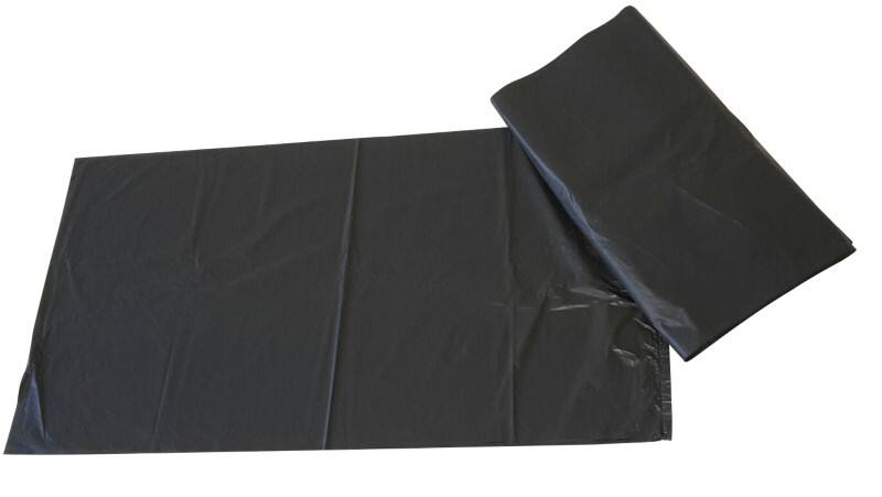 Paclan Bin Bags 75 L Black Plastic 22 microns Pack of 200