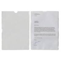 Unbranded Sheet Protector A5 Portrait Transparent Plastic 120 micron Pack of 100