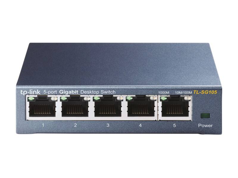 tp-link Desktop Switch TL-SG105 8 x 10/100/1000Mbps RJ-45